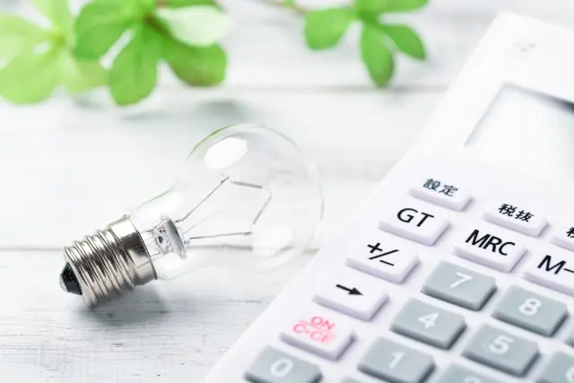白熱電球と電卓